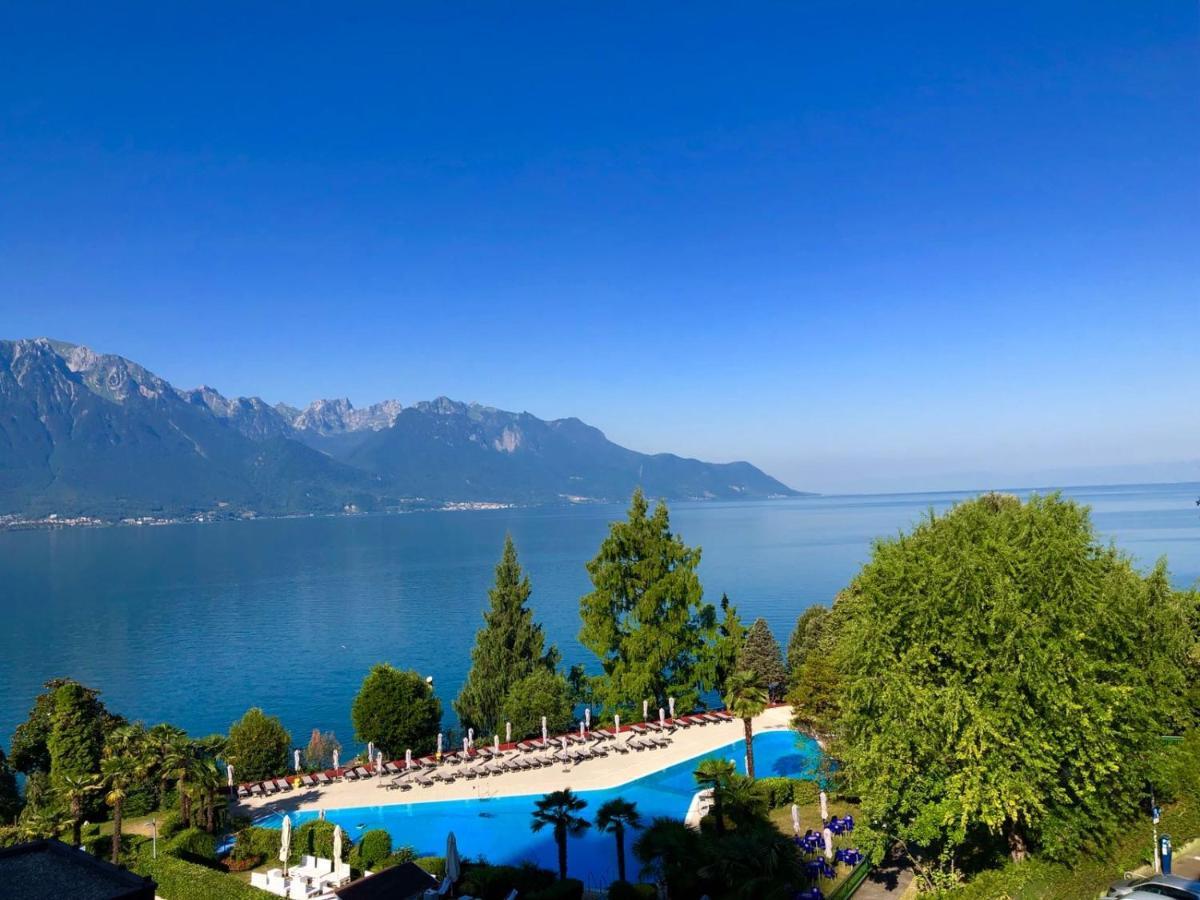 Rose Lake View Apartment Montreux Eksteriør bilde